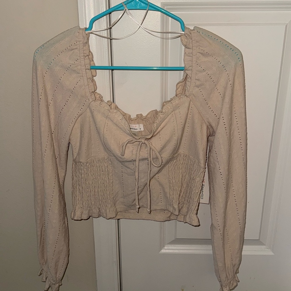 Tan long sleeve